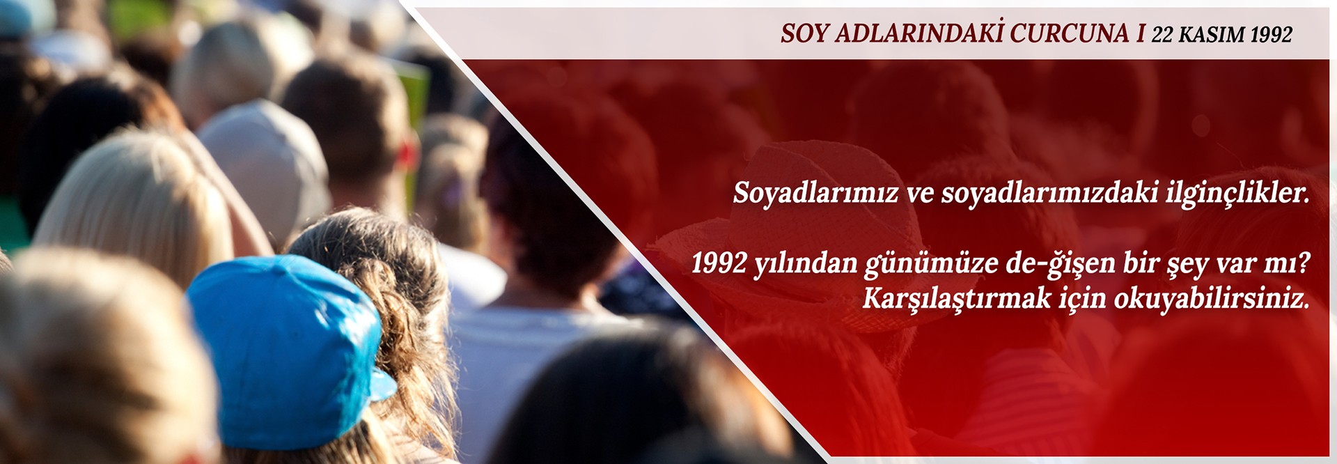 SOY ADLARINDAKİ CURCUNA