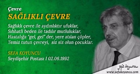 SAĞLIKLI ÇEVRE