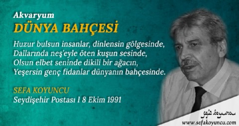 DÜNYA BAHÇESİ