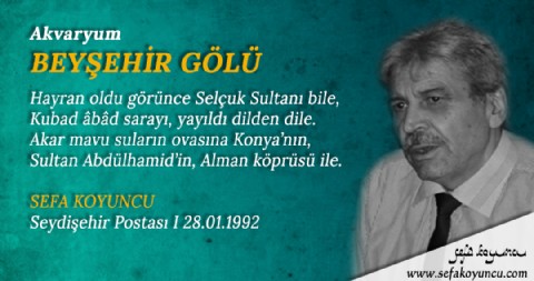 BEYŞEHİR GÖLÜ