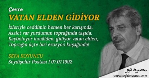 VATAN ELDEN GİDİYOR