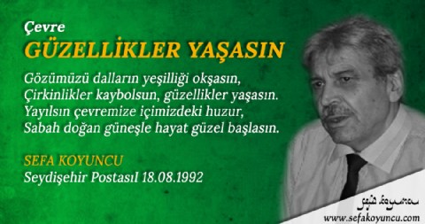 GÜZELLİKLER YAŞASIN