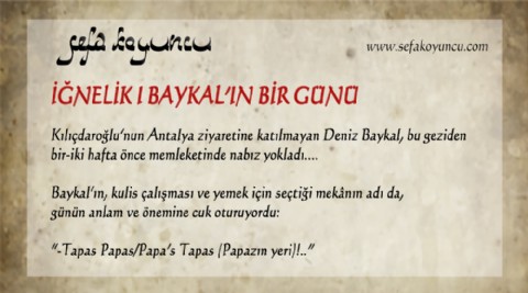 BAYKAL’IN BİR GÜNÜ