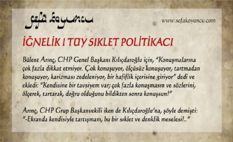 TÜY SIKLET POLİTİKACI