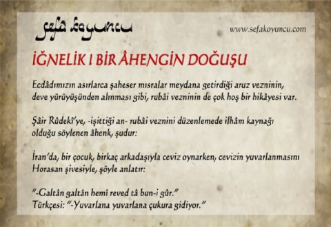 BİR ÂHENGİN DOĞUŞU