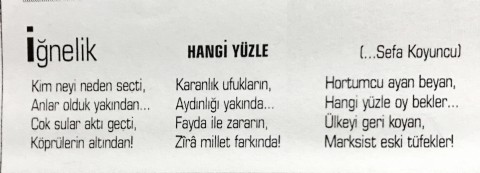 HANGİ YÜZLE?