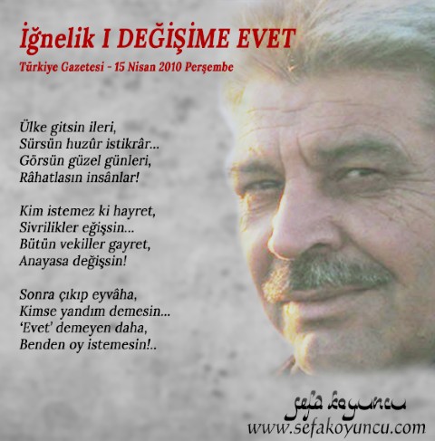 DEĞİŞİME EVET