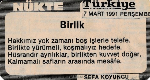 BİRLİK