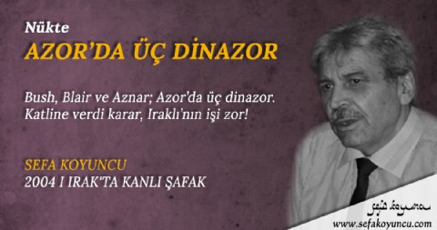 AZOR’DA ÜÇ DİNAZOR