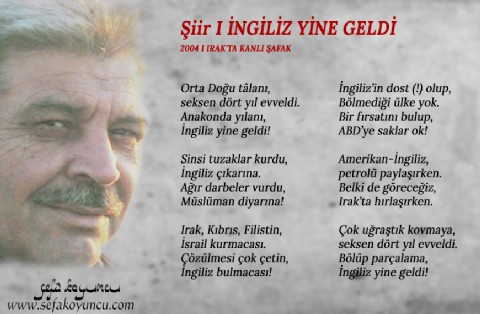 İNGİLİZ YİNE GELDİ