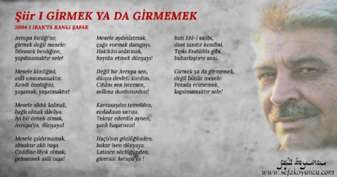 GİRMEK YA DA GİRMEMEK