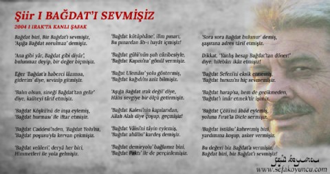 BAĞDAT’I SEVMİŞİZ