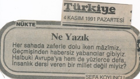 NE YAZIK