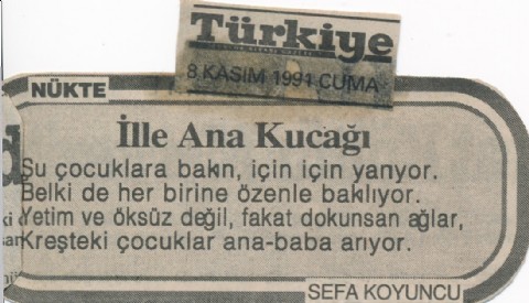 İLLE ANA KUCAĞI