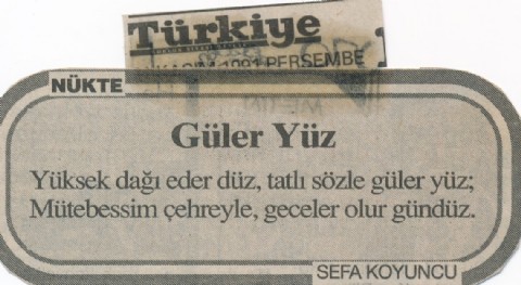 GÜLER YÜZ