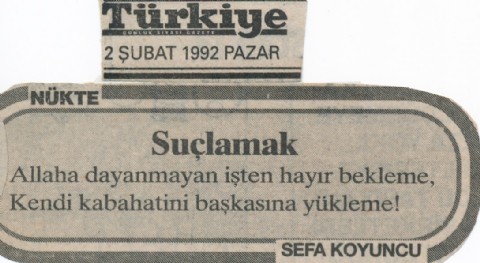 SUÇLAMAK