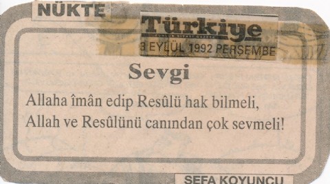 SEVGİ