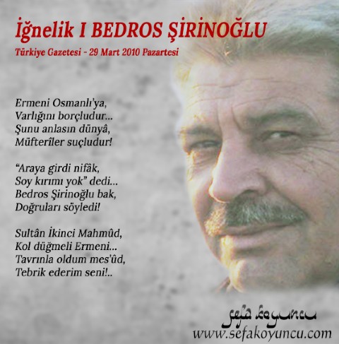 BEDROS ŞİRİNOĞLU