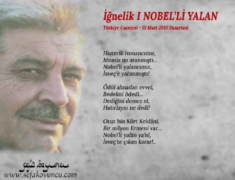 NOBEL’Lİ YALAN