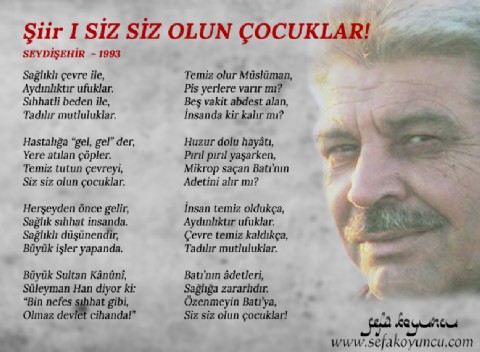 SİZ SİZ OLUN ÇOCUKLAR!