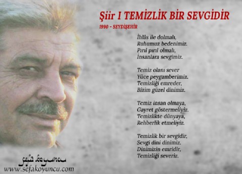 TEMİZLİK BİR SEVGİDİR