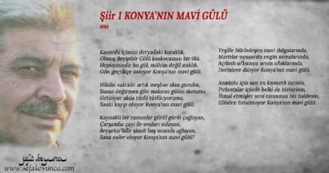 KONYA’NIN MAVİ GÜLÜ