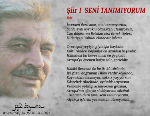 SENİ TANIMIYORUM