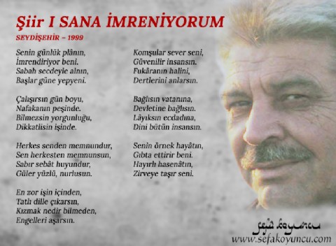 SANA İMRENİYORUM