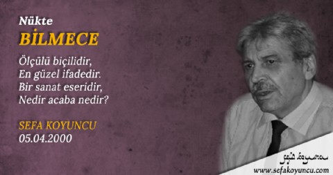 BİLMECE