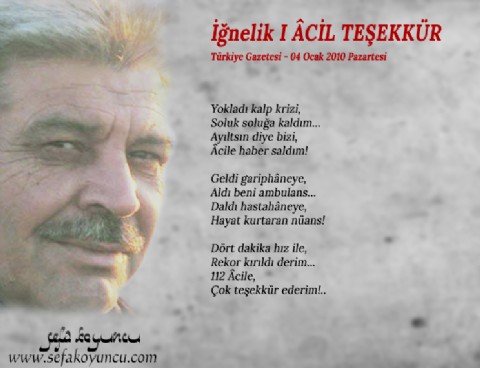 ÂCİL TEŞEKKÜR