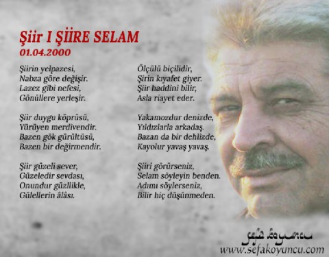 ŞİİRE SELAM