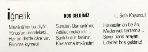 HOŞ GELDİNİZ