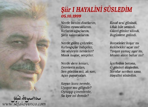 HAYALİNİ SÜSLEDİM