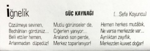 GÜÇ KAYNAĞI