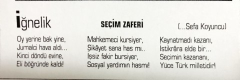 SEÇİM ZAFERİ