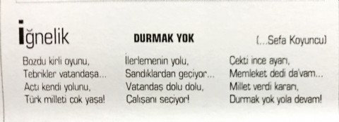 DURMAK YOK