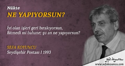 NE YAPIYORSUN?