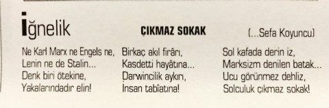 ÇIKMAZ SOKAK