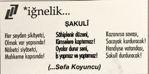 ŞAKULÎ