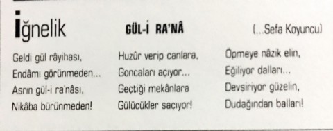 GÜL-İ RA’NÂ