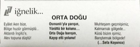 ORTA DOĞU I BİZİM İŞİMİZ