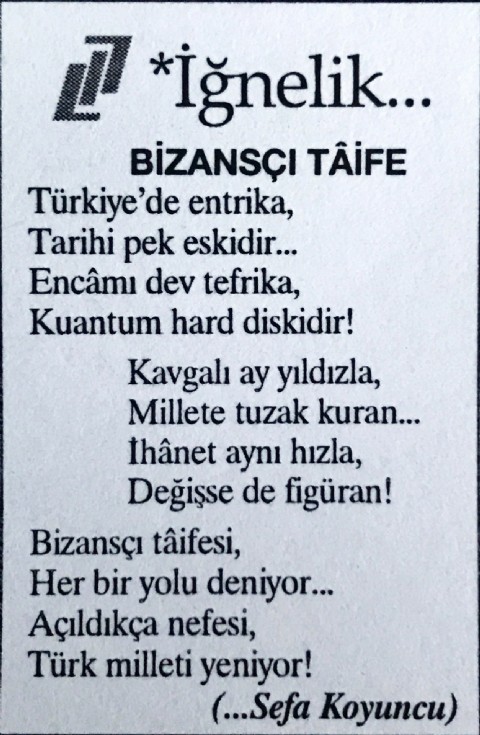 BİZANSÇI TÂİFE