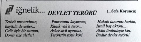 DEVLET TERÖRÜ