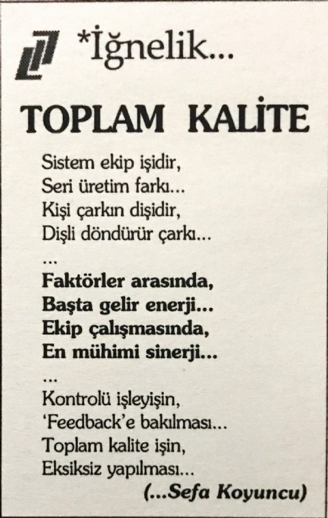 TOPLAM KALİTE