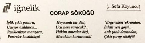 ÇORAP SÖKÜĞÜ