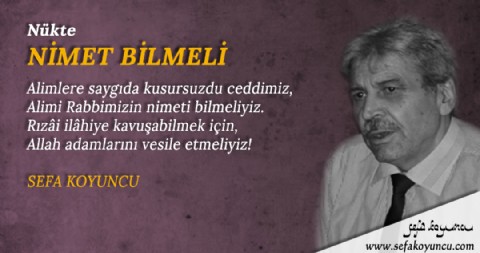 NİMET BİLMELİ