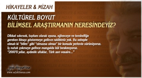 BİLİMSEL ARAŞTIRMANIN NERESİNDEYİZ?