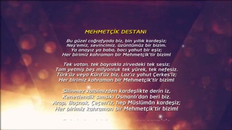 VİDEO I MEHMETÇİK DESTANI ŞİİRİ