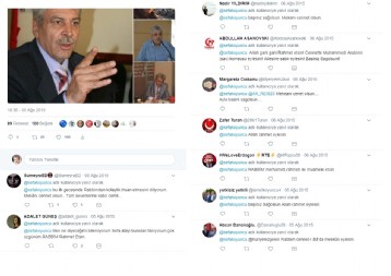 VEFATININ ARDINDAN I Twitter Dostları...