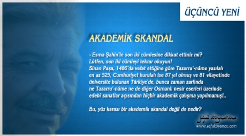 AKADEMİK SKANDAL